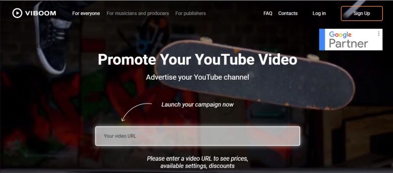 Promote YouTube videos with Viboom